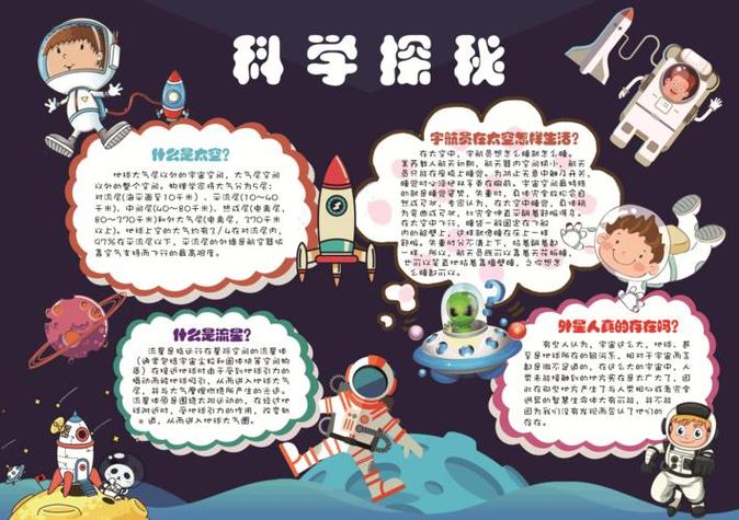 小学生科技之星简介怎么写