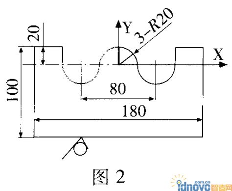 加工中心半径编程实例图