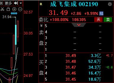 成飞集团的股票代码